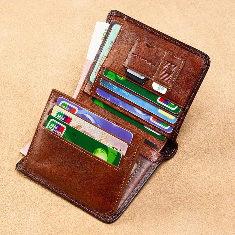 32nd Degree Scottish Rite Wallet - Genuine Leather Wings Up