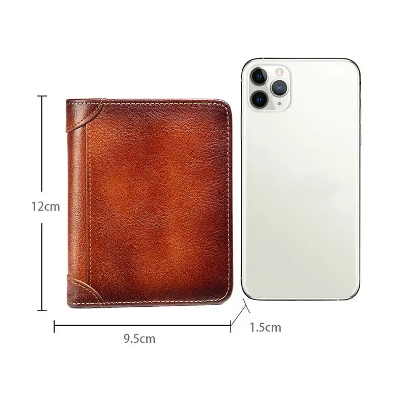32nd Degree Scottish Rite Wallet - Genuine Leather Wings Up