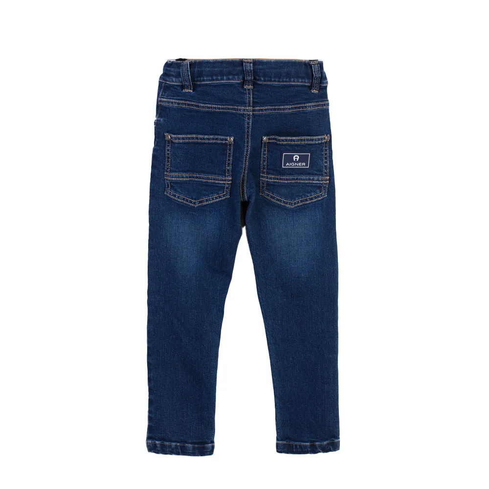 Aigner Kids Boy's Denim Trousers