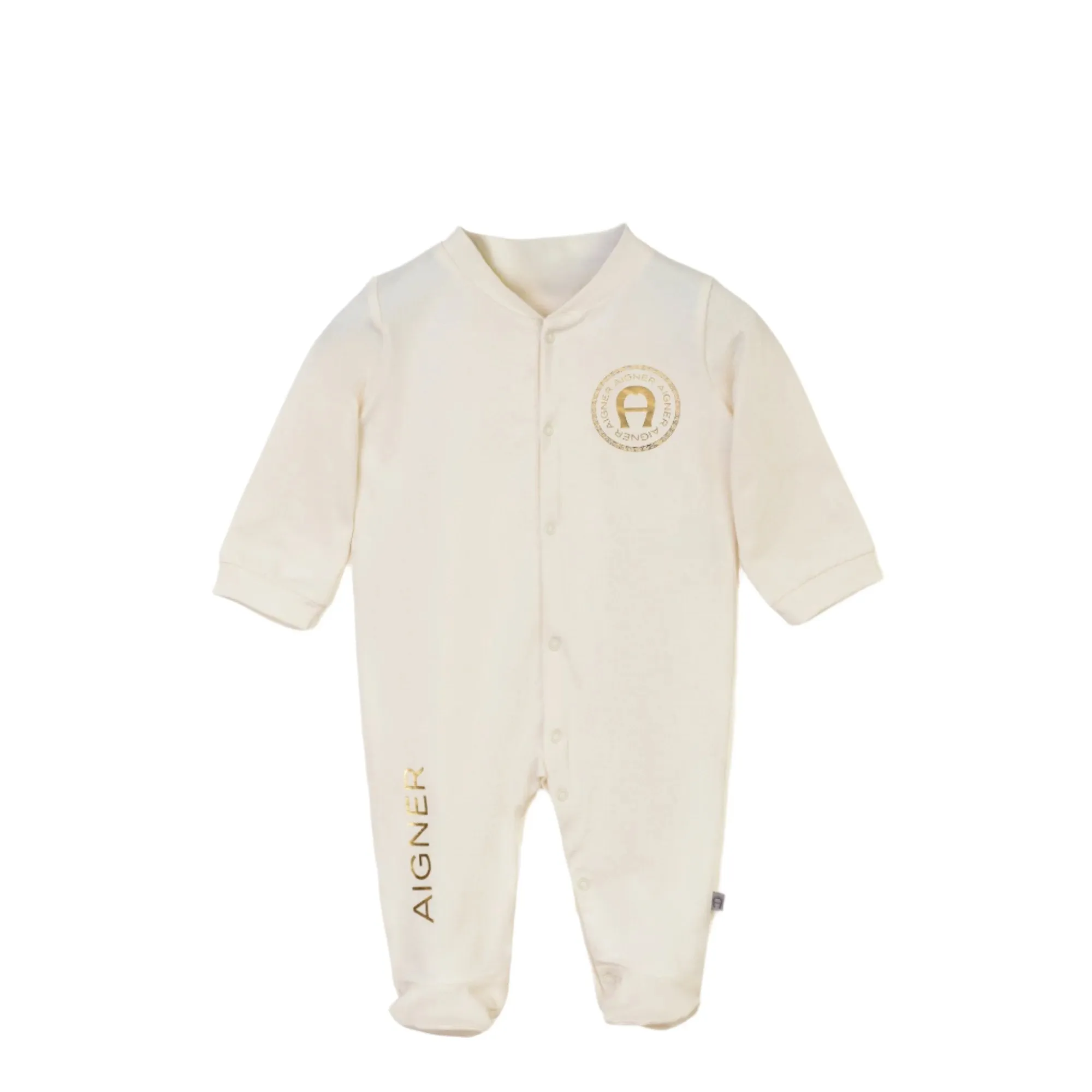Aigner Kids New Born Boy's Set of Sleepsuit & Hat