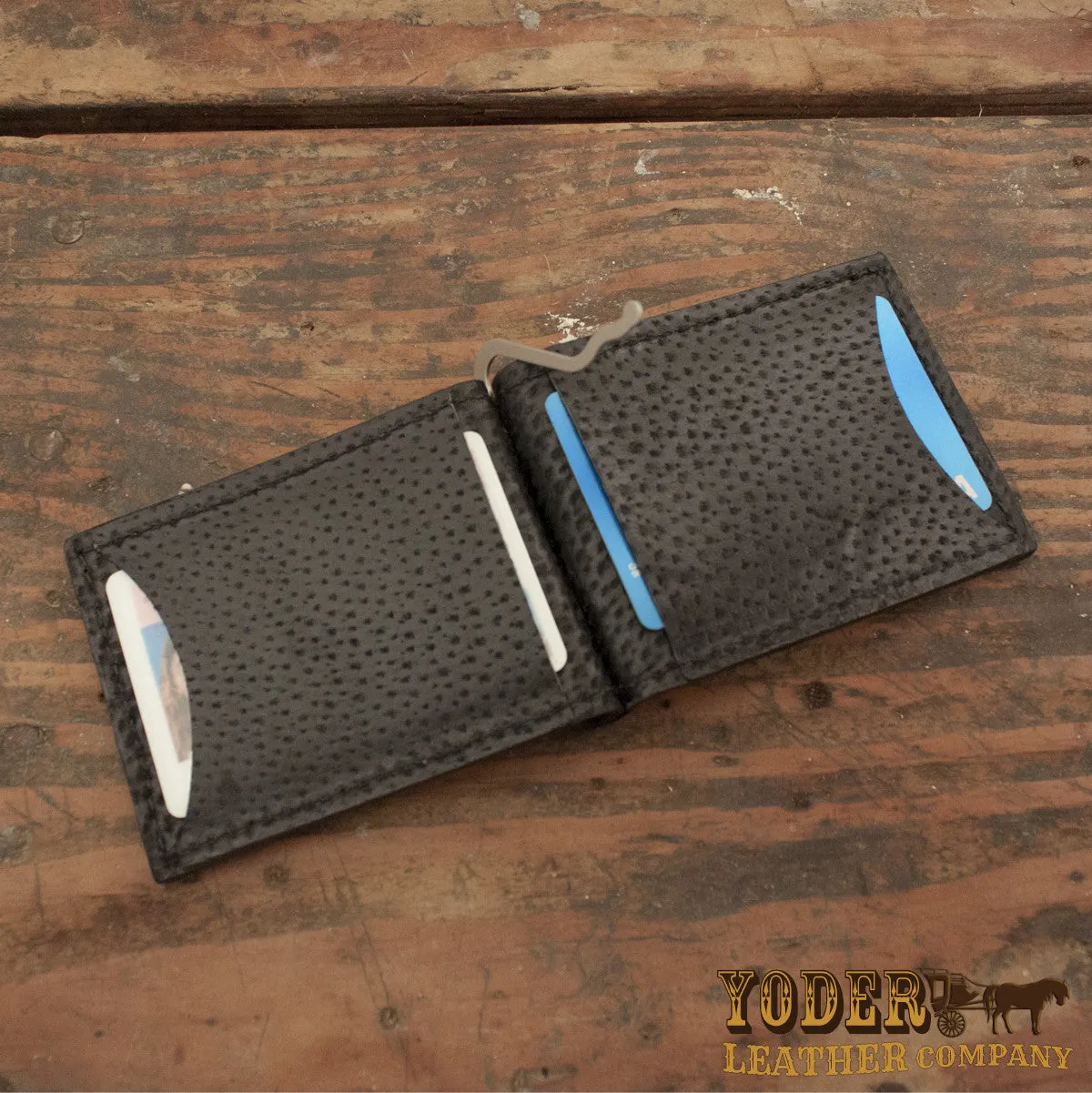 Alligator Black Skinny Clip