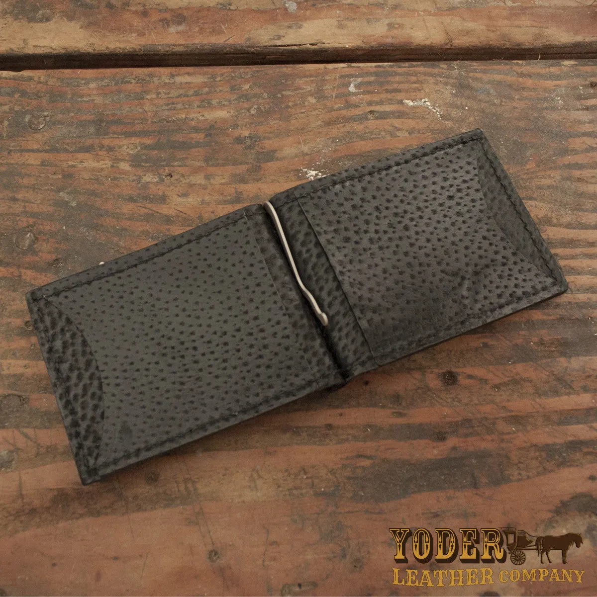 Alligator Black Skinny Clip