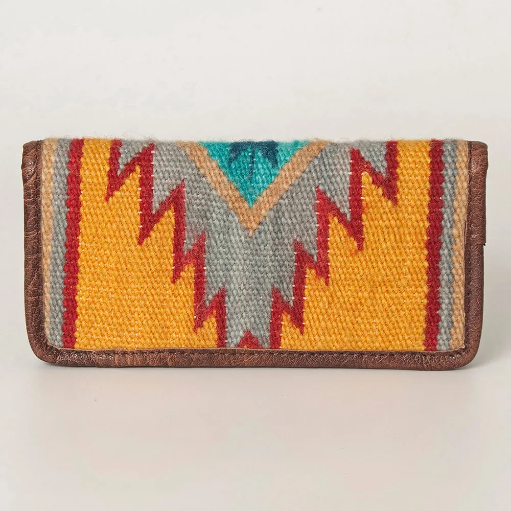 American Darling ADBG644 Wallet Saddle Blanket Genuine Leather Women Bag Western Handbag Purse