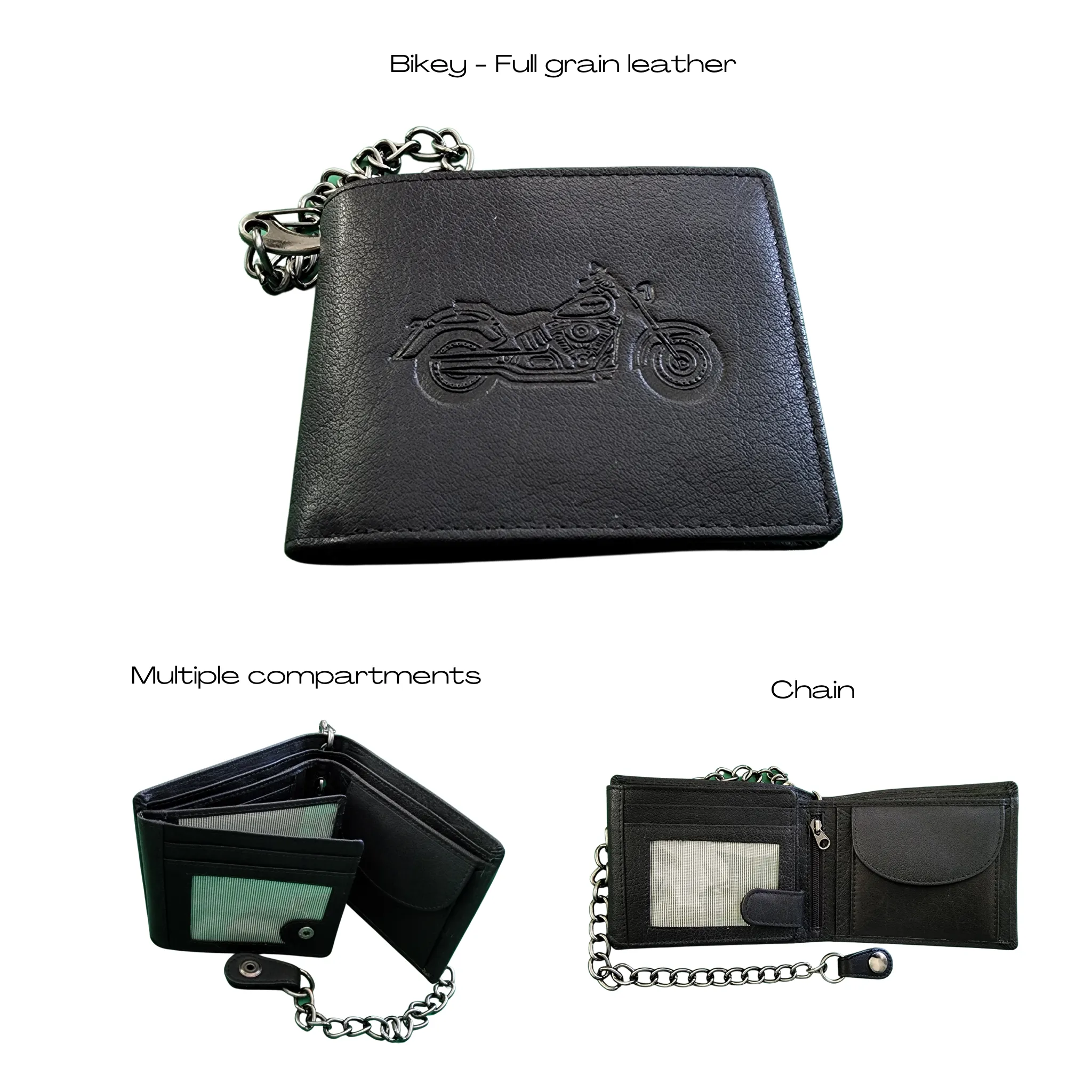 Black | Bikey Wallet