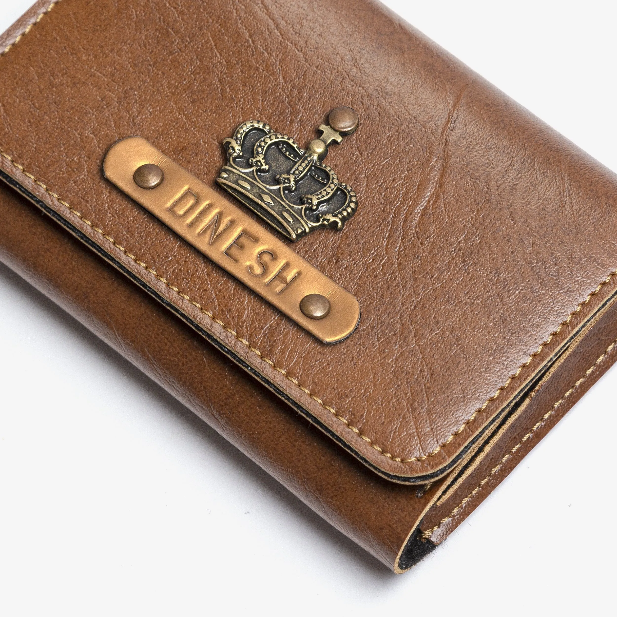 Business Card Holder/Wallet - Tan