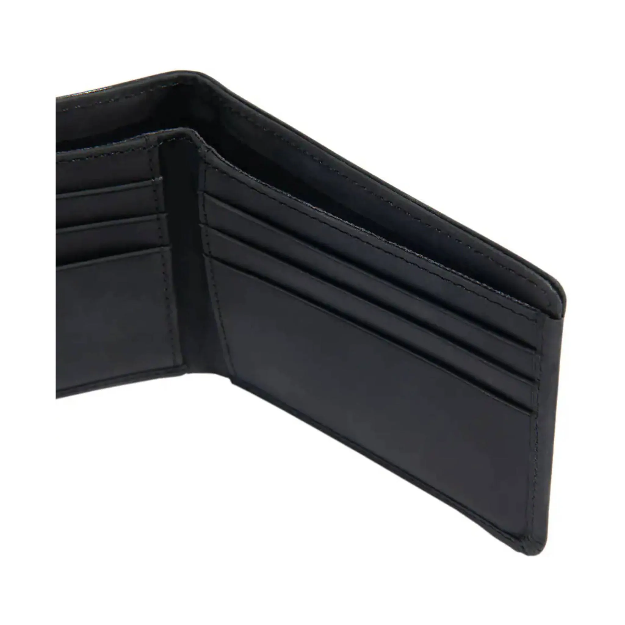 Carhartt Saddle Leather Bifold Legacy Passcase Wallet - Black