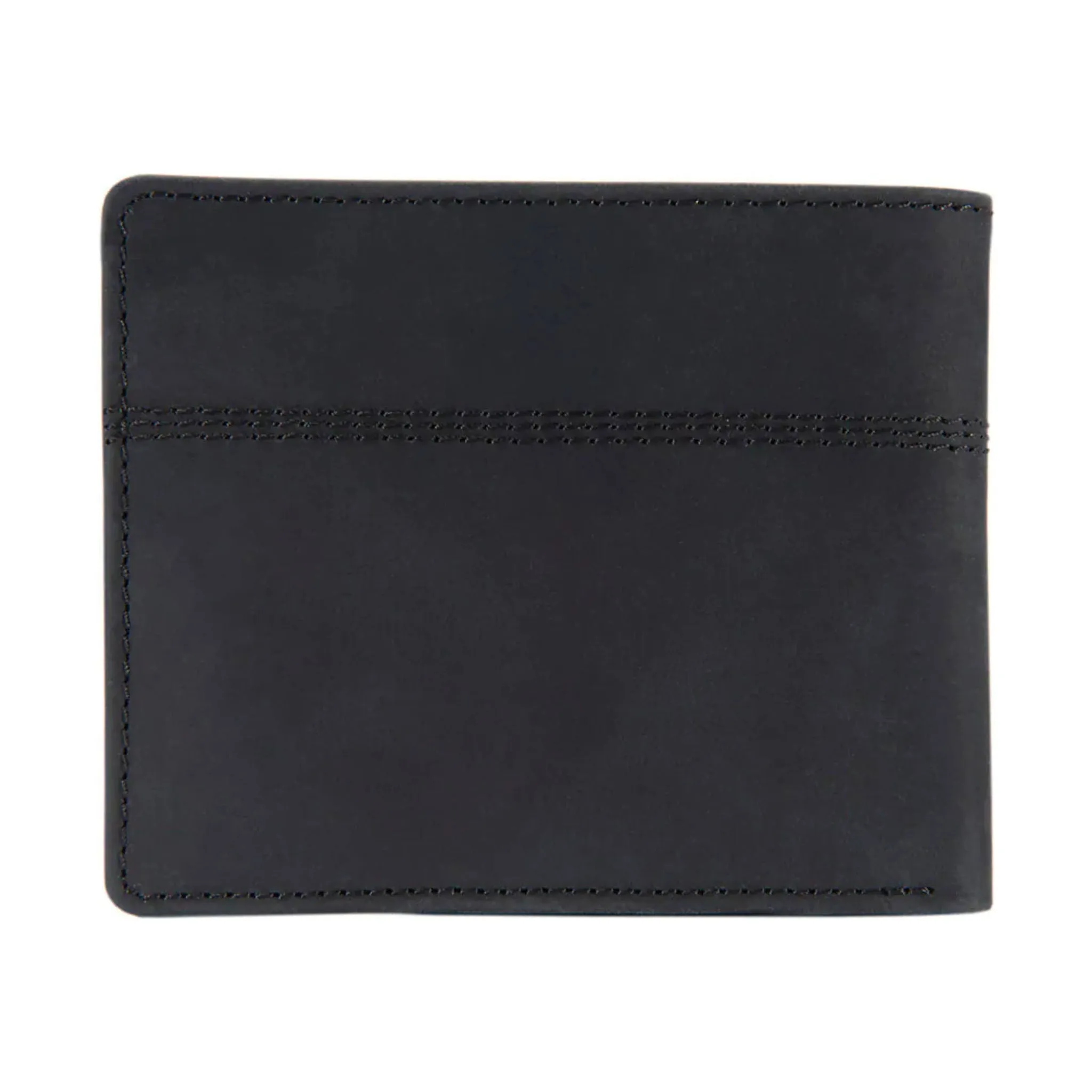 Carhartt Saddle Leather Bifold Legacy Passcase Wallet - Black