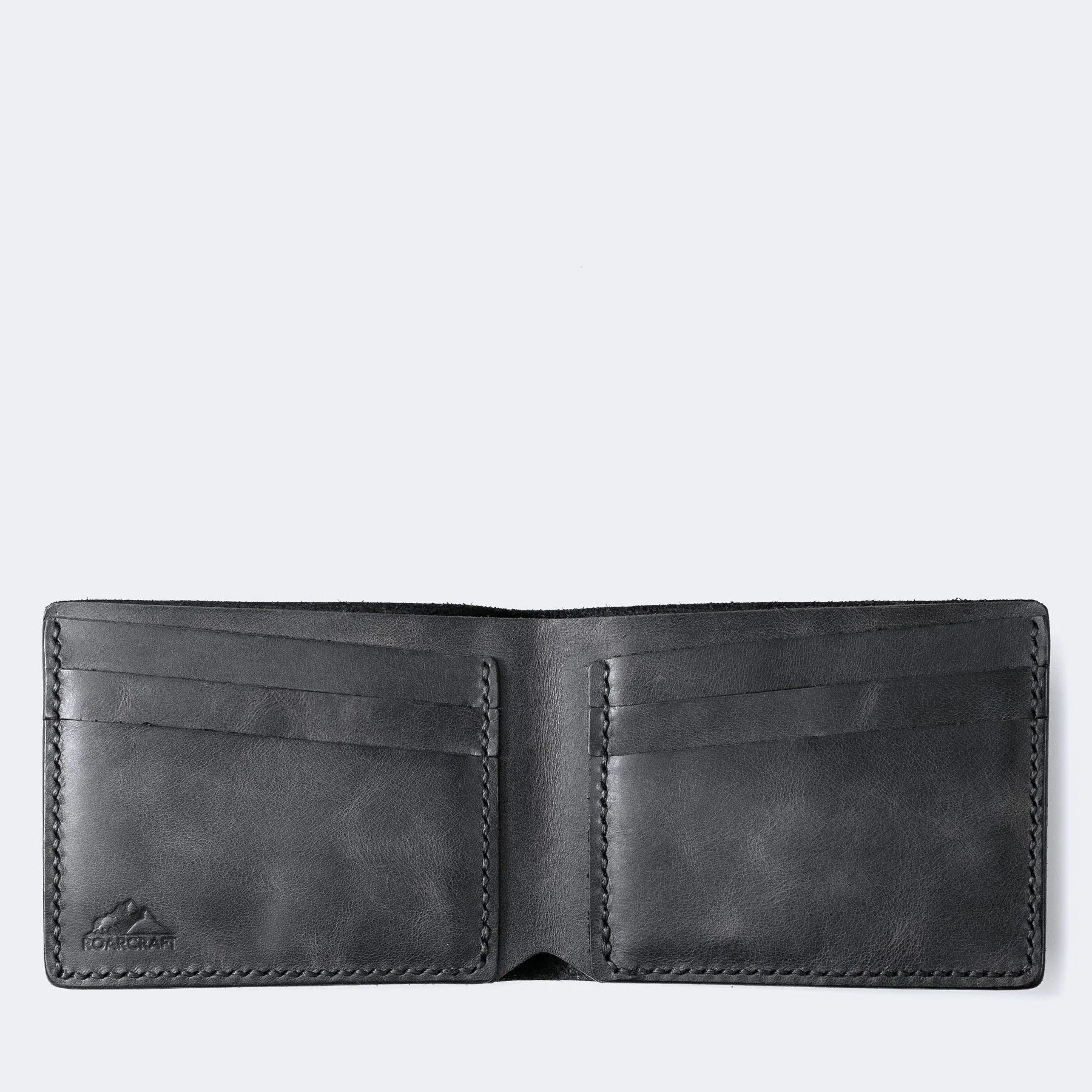 Classic Bifold Leather Wallet - Pergamon