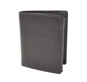 DR417 Men's Soft Leather Small Bifold Wallet Brown