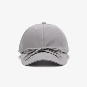 Elevate Your Style with the Tied Bow Cotton Baseball Cap in Luxury Fashion