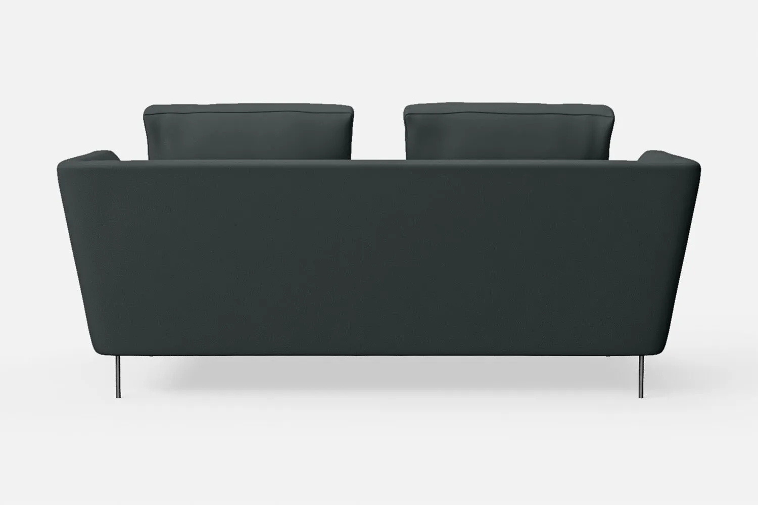 Faenza 2 Seater Sofa Slate Leather