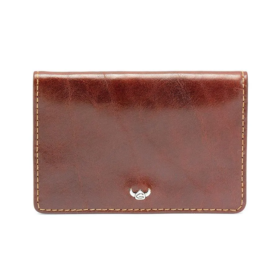 Golden Head Colorado Leather Business Card Case