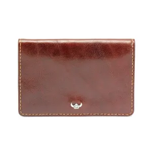 Golden Head Colorado Leather Business Card Case