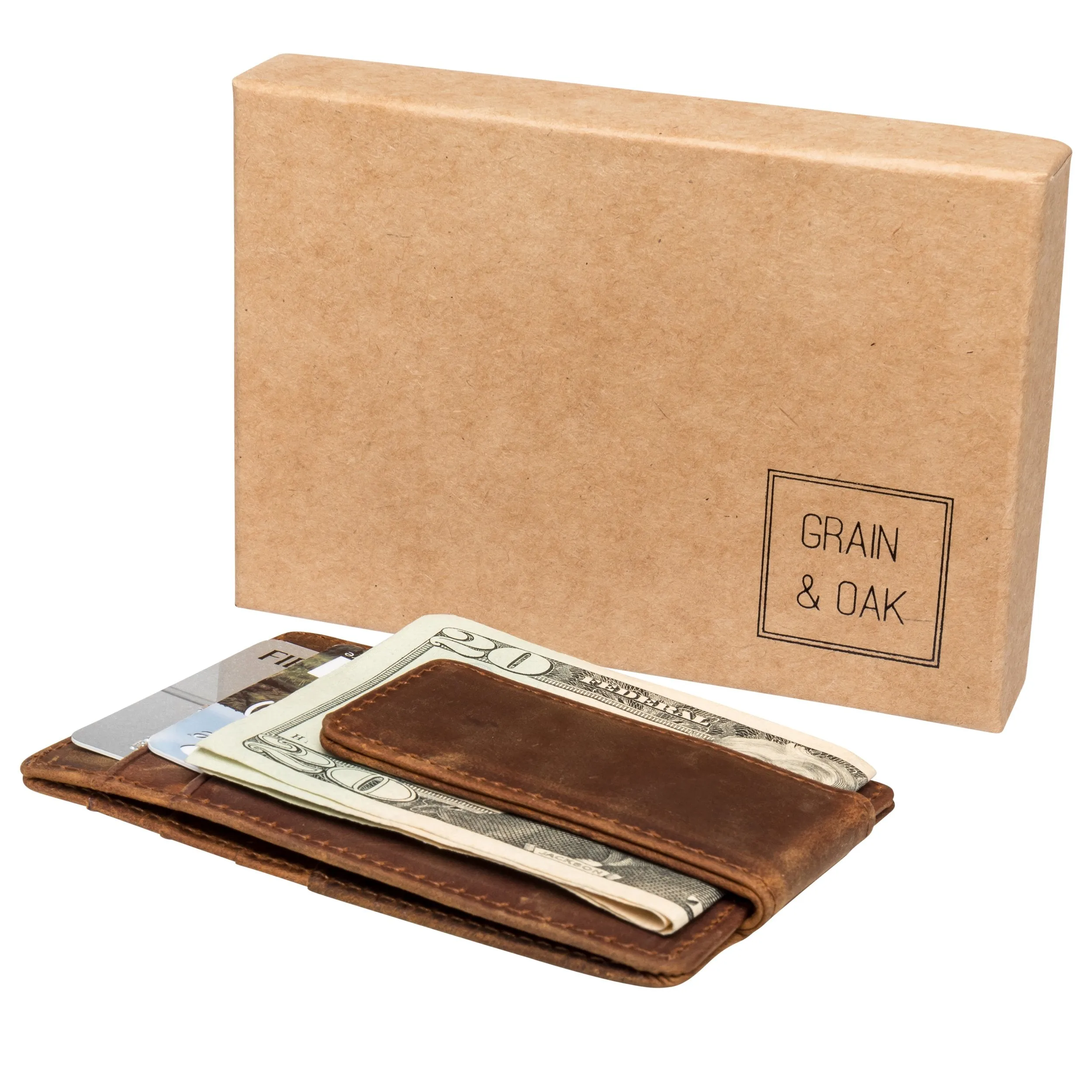 Groomsmen Set - Personalized Leather Money Clip's for Groomsmen