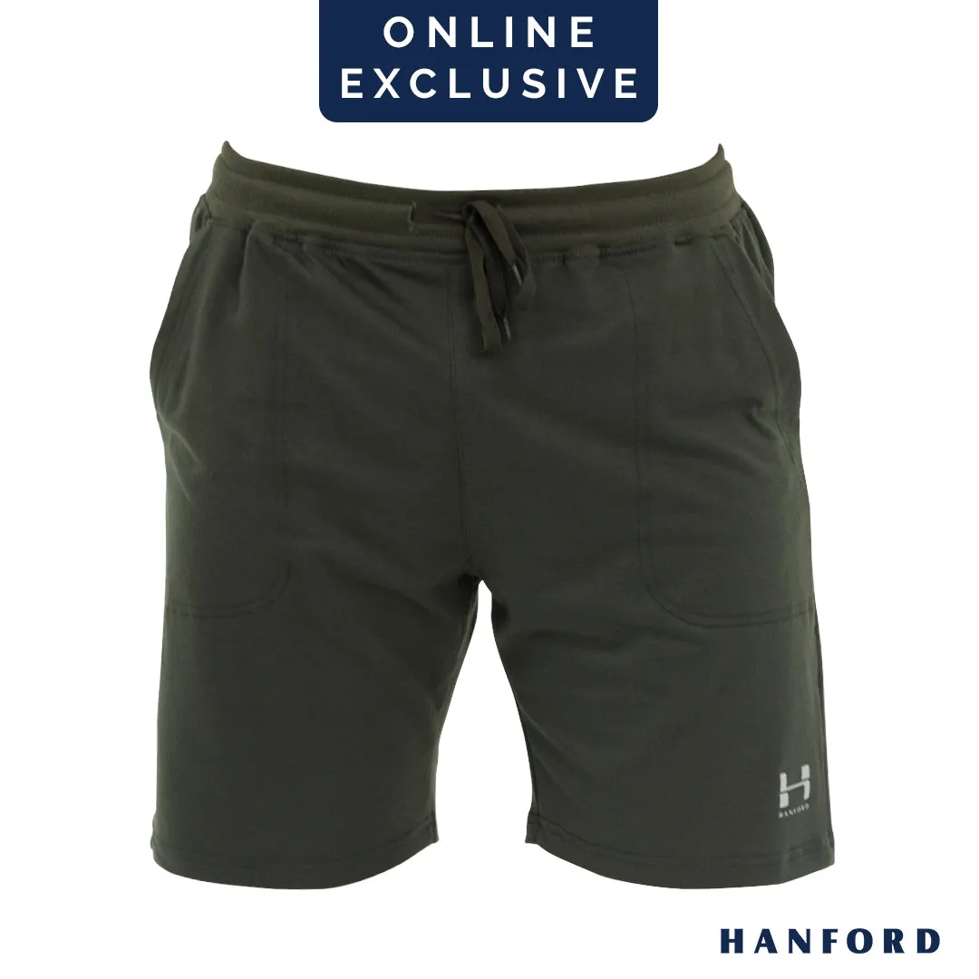 Hanford Men Sports Fitness Training Walking Drawstring with Pocket Jogger Shorts - Jaggs (Single Pack)