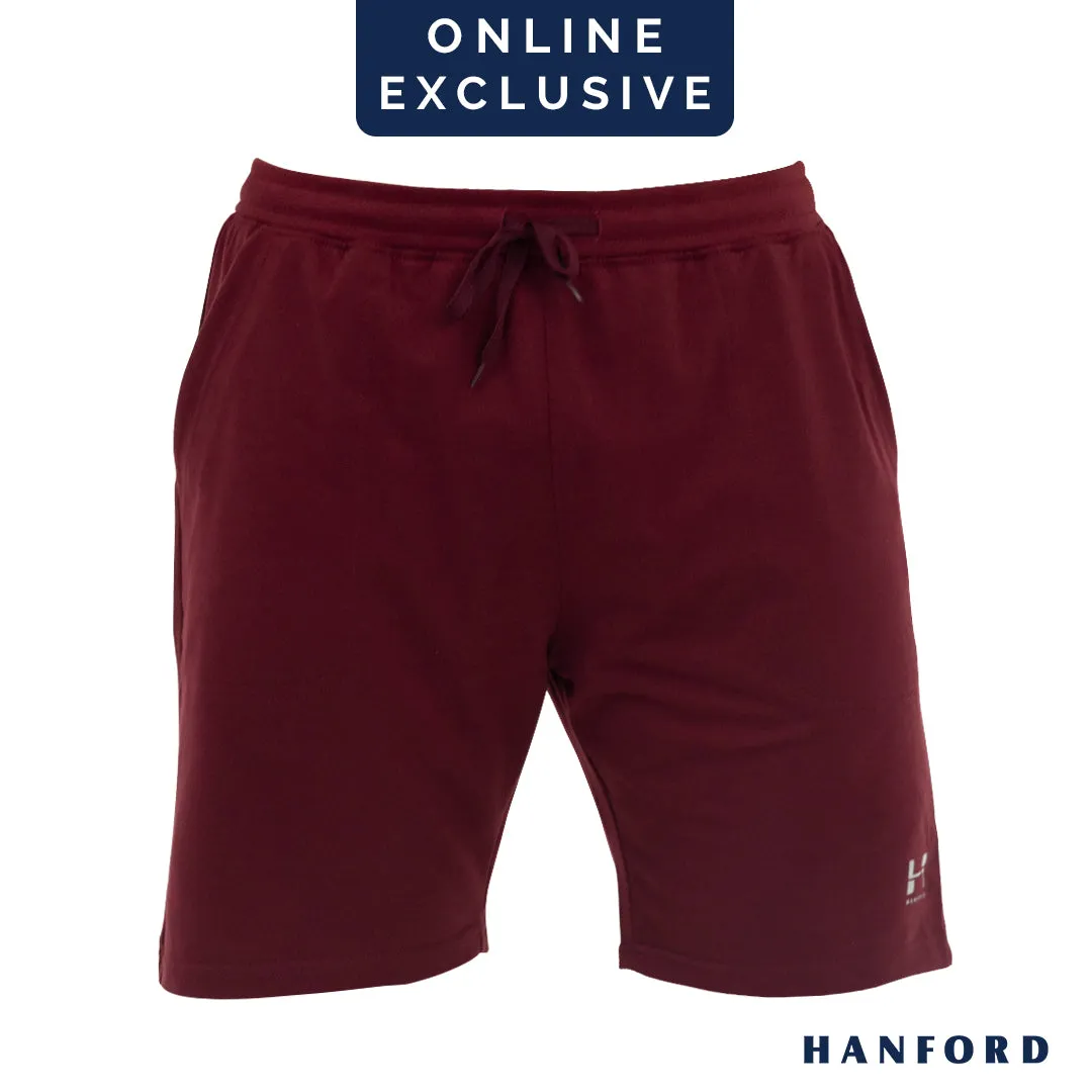 Hanford Men Sports Fitness Training Walking Drawstring with Pocket Jogger Shorts - Jaggs (Single Pack)
