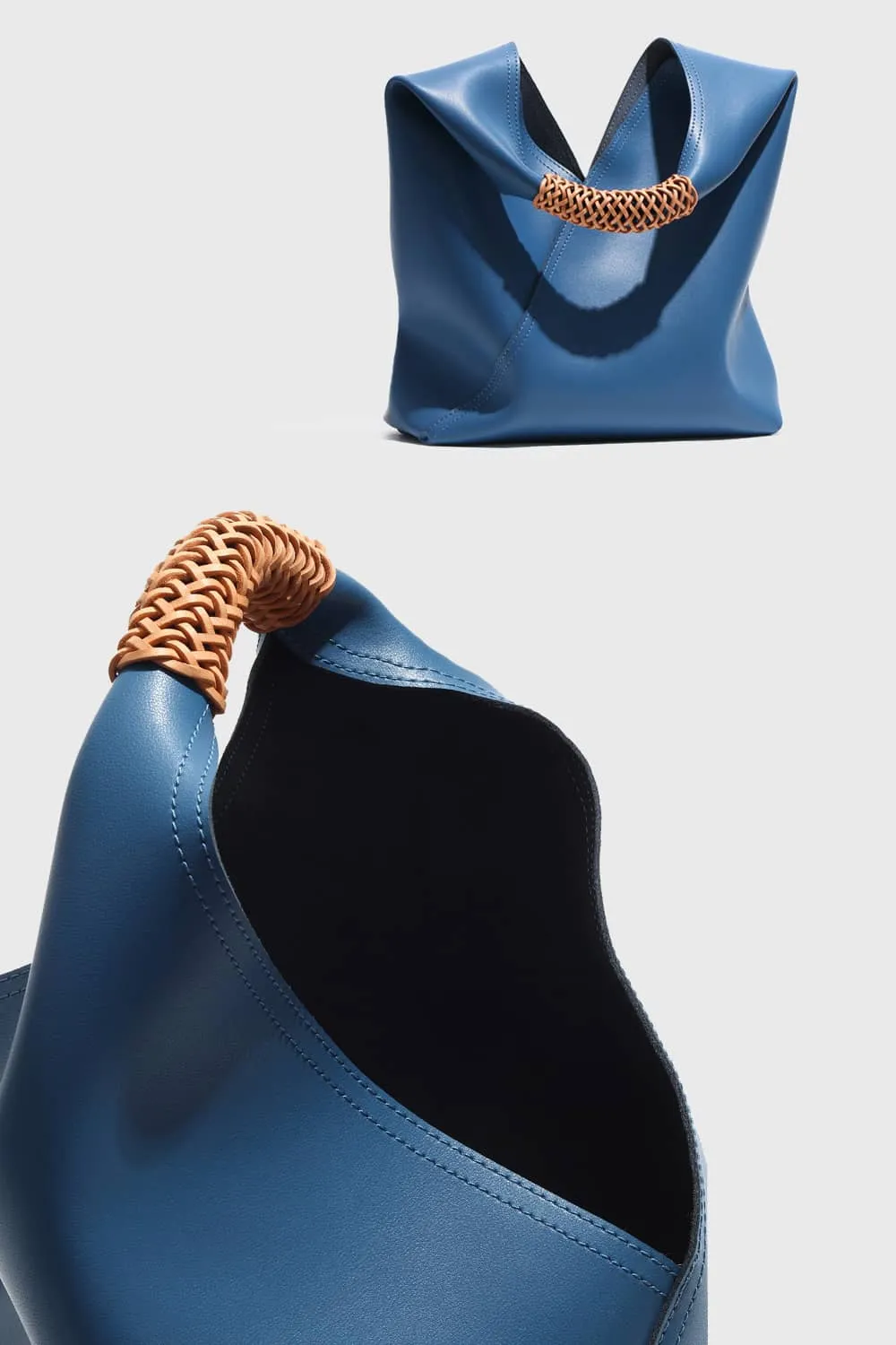 High-end underarm bag Large-capacity niche design tote bag