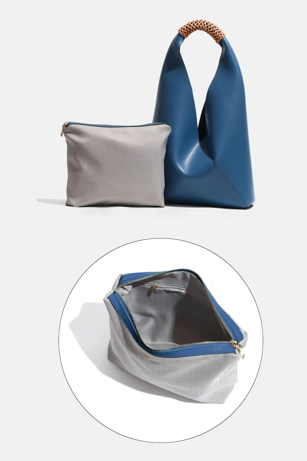 High-end underarm bag Large-capacity niche design tote bag