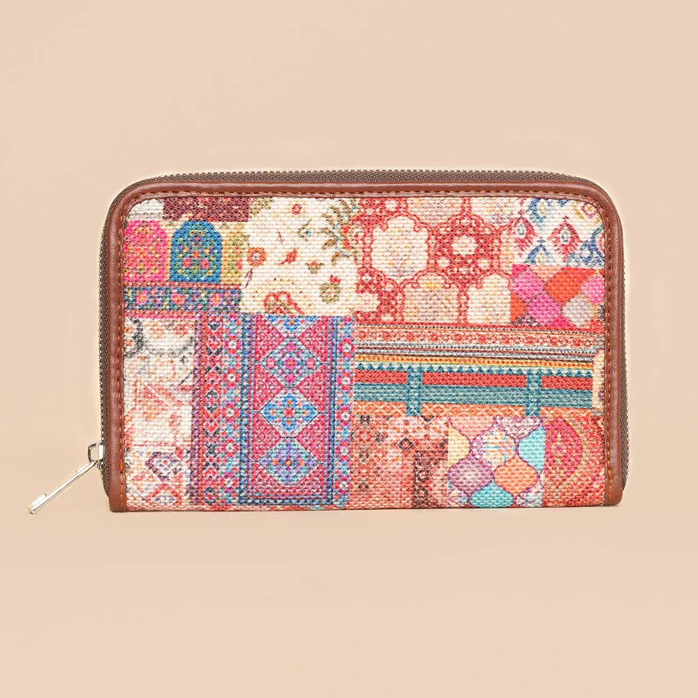 Kutch Gamthi Classic Zipper Metal Wallet