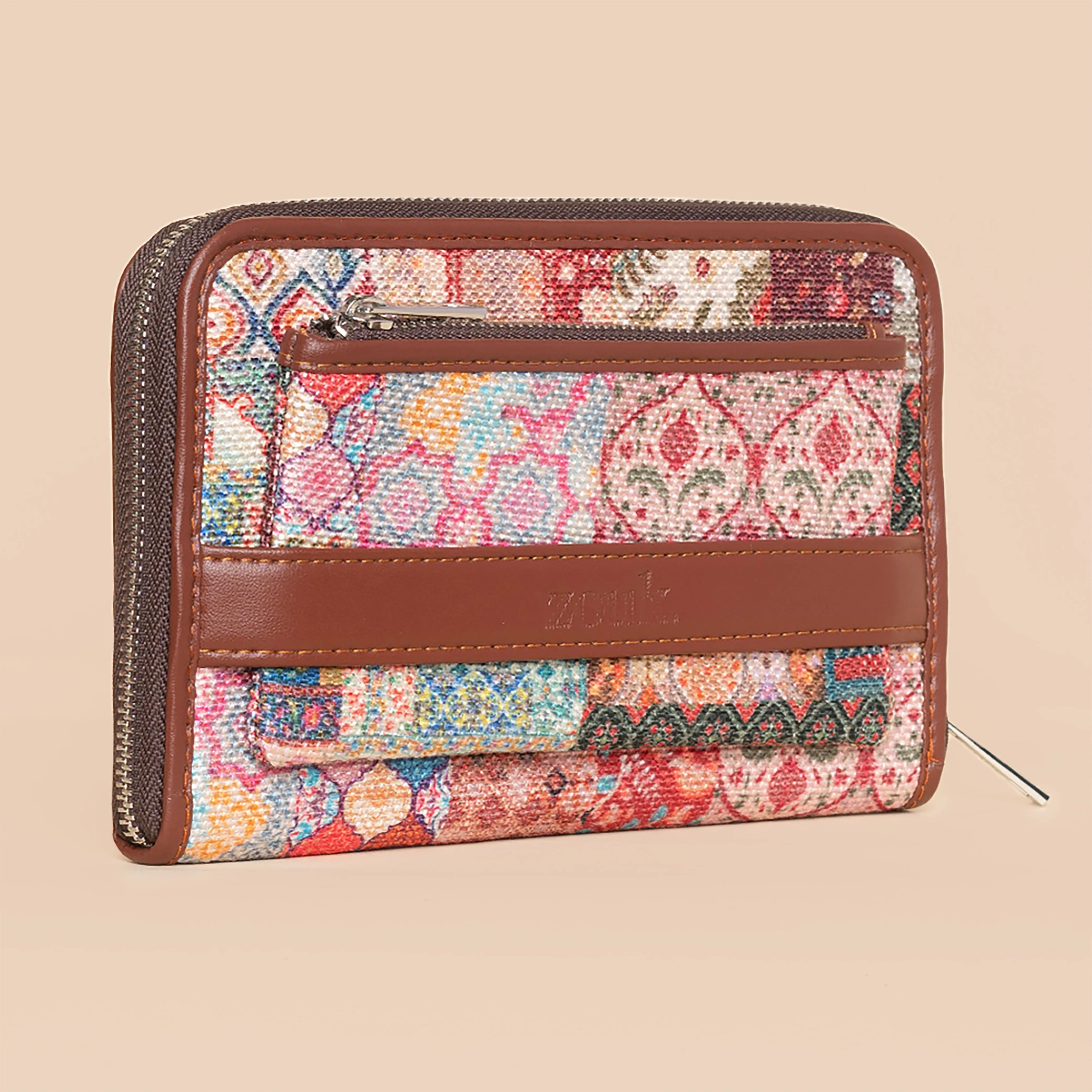 Kutch Gamthi Classic Zipper Metal Wallet