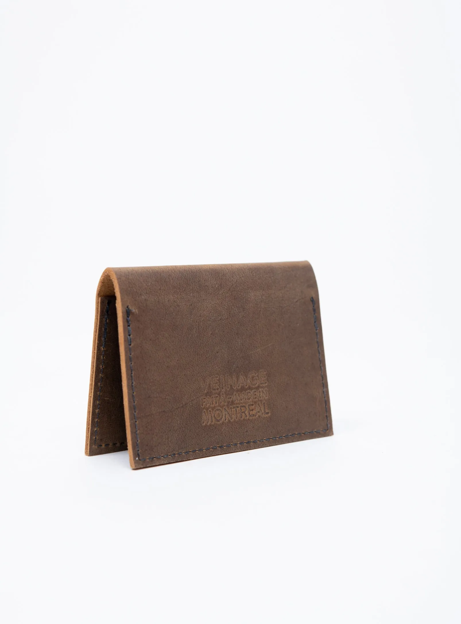 Leather bifold cardholders ROME model