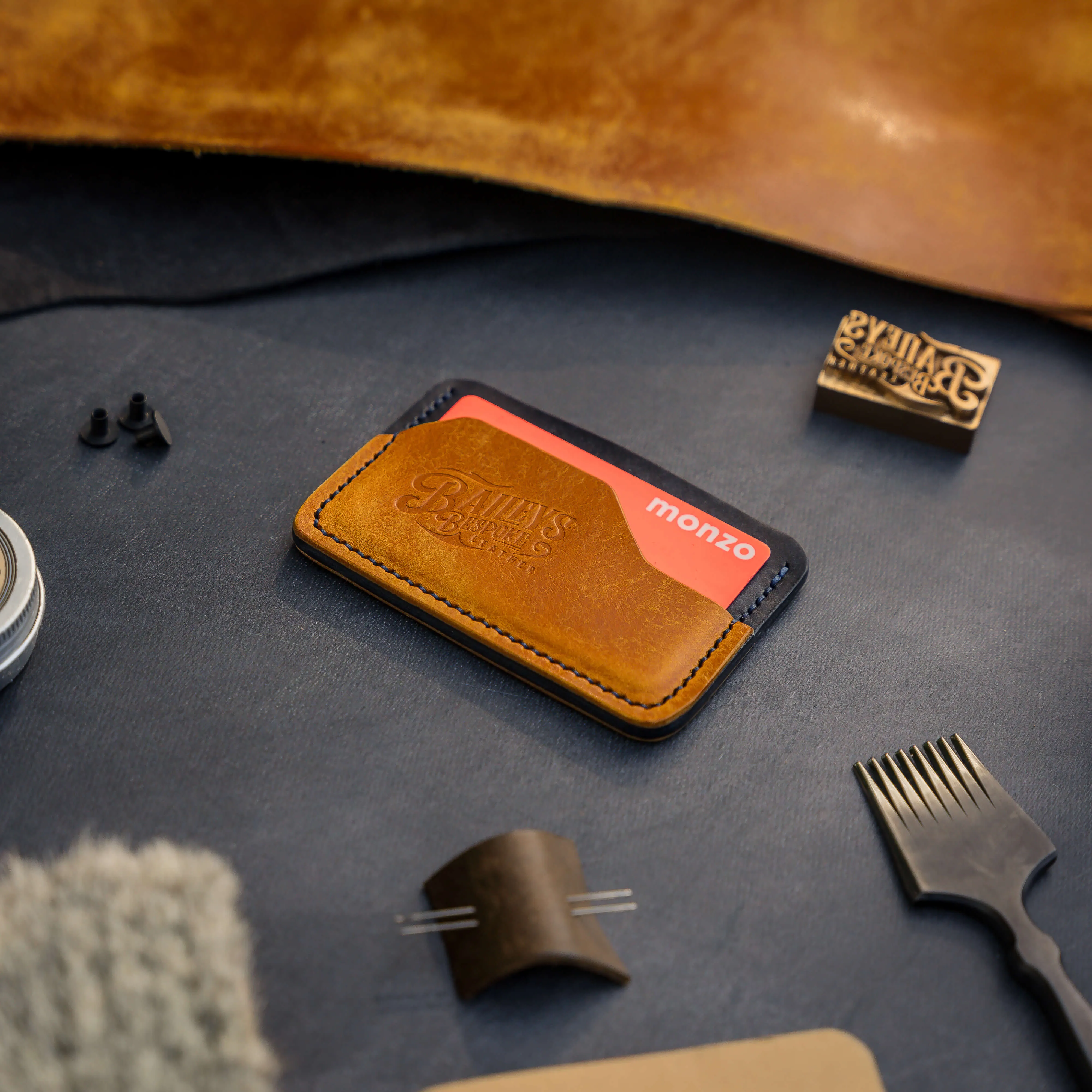 Limited Edition SlimJim - Leather Travel Card holder