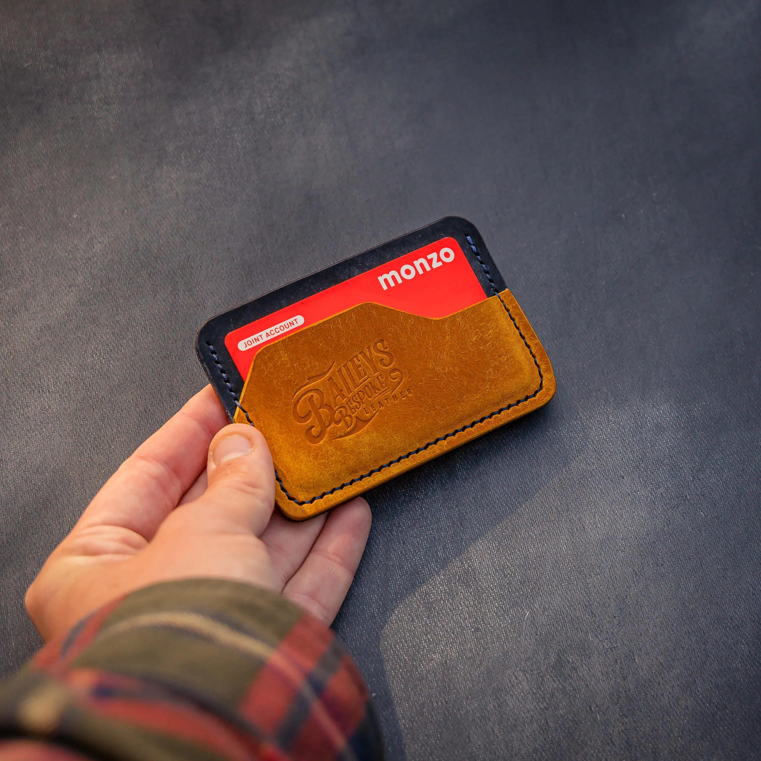 Limited Edition SlimJim - Leather Travel Card holder
