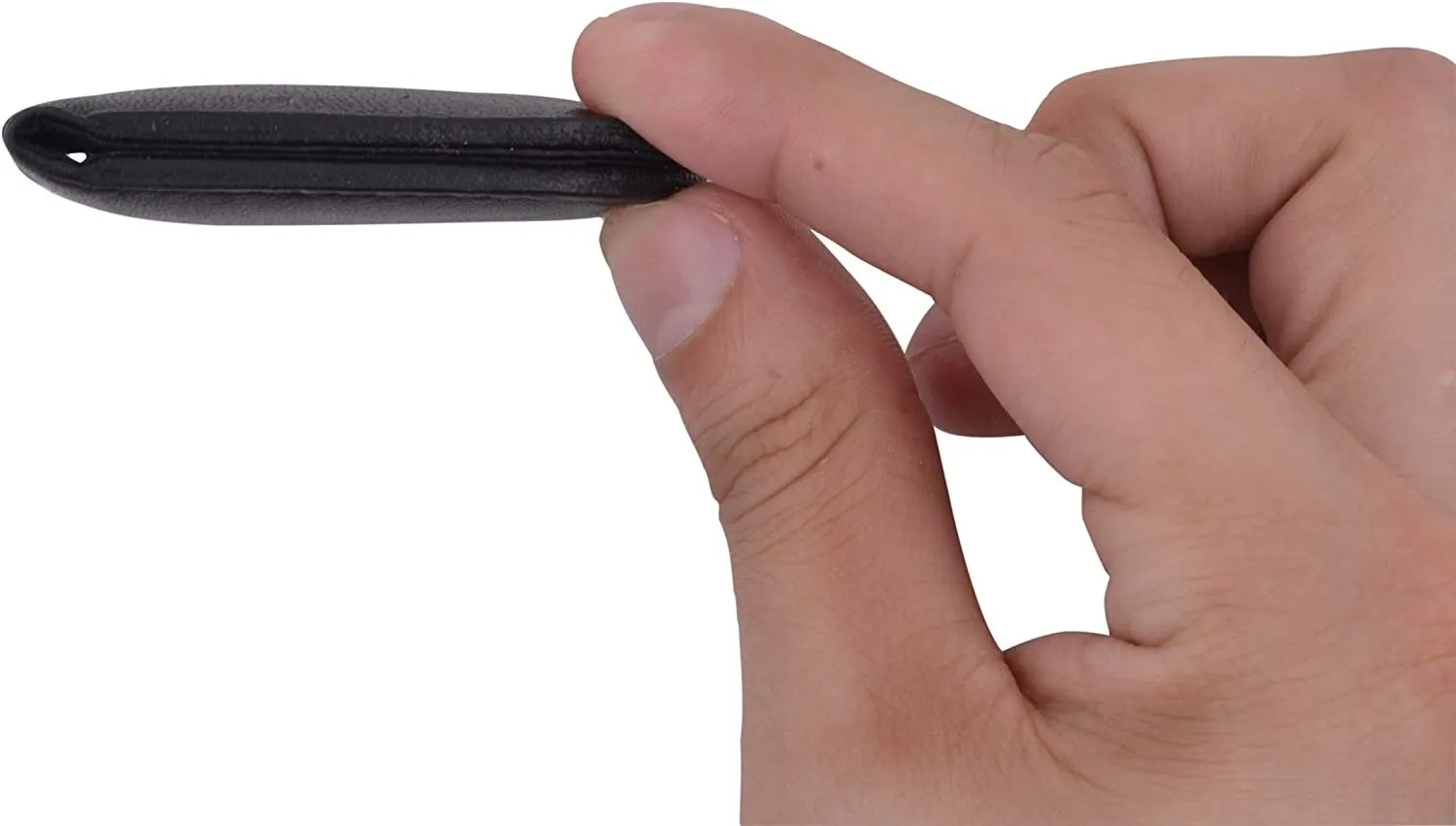 Marshal Wallet Genuine Leather Black Strong Magnetic Money Clip