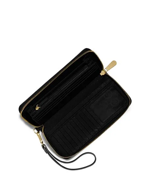 Michael Kors Jet Set Travel Continental Wallet, Black