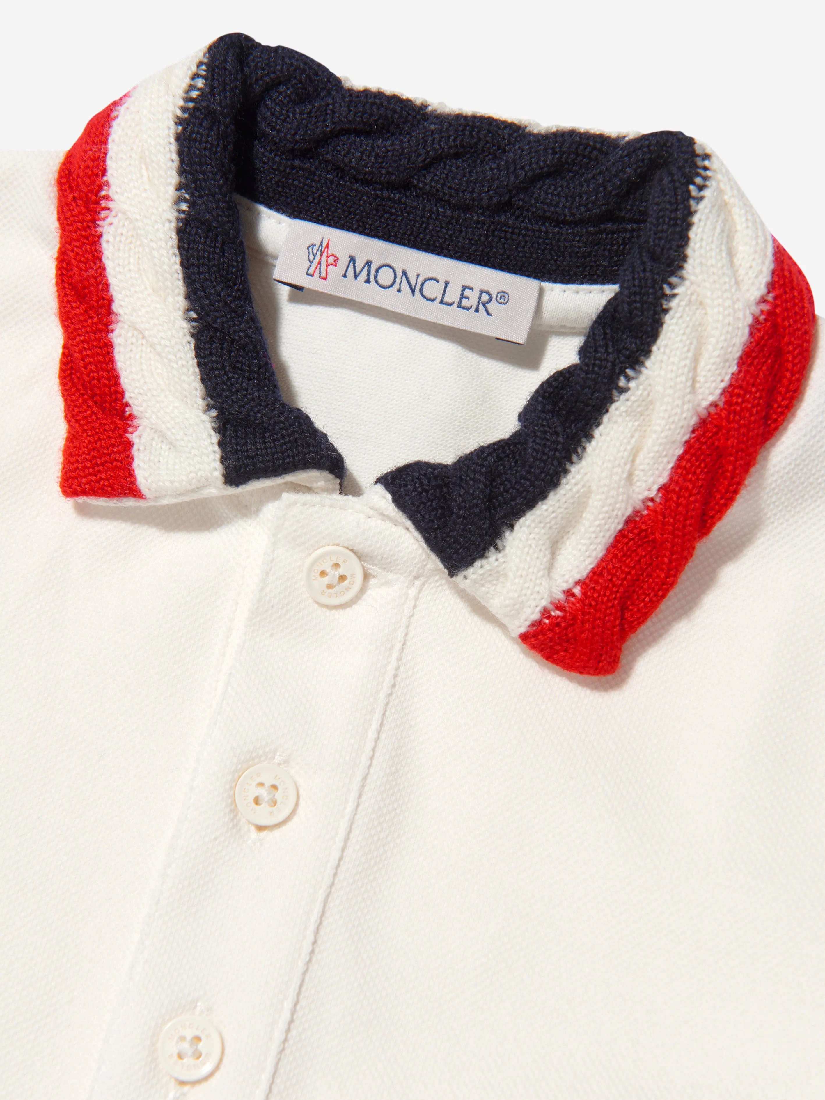 Moncler Enfant Baby Boys Long Sleeve Polo Shirt