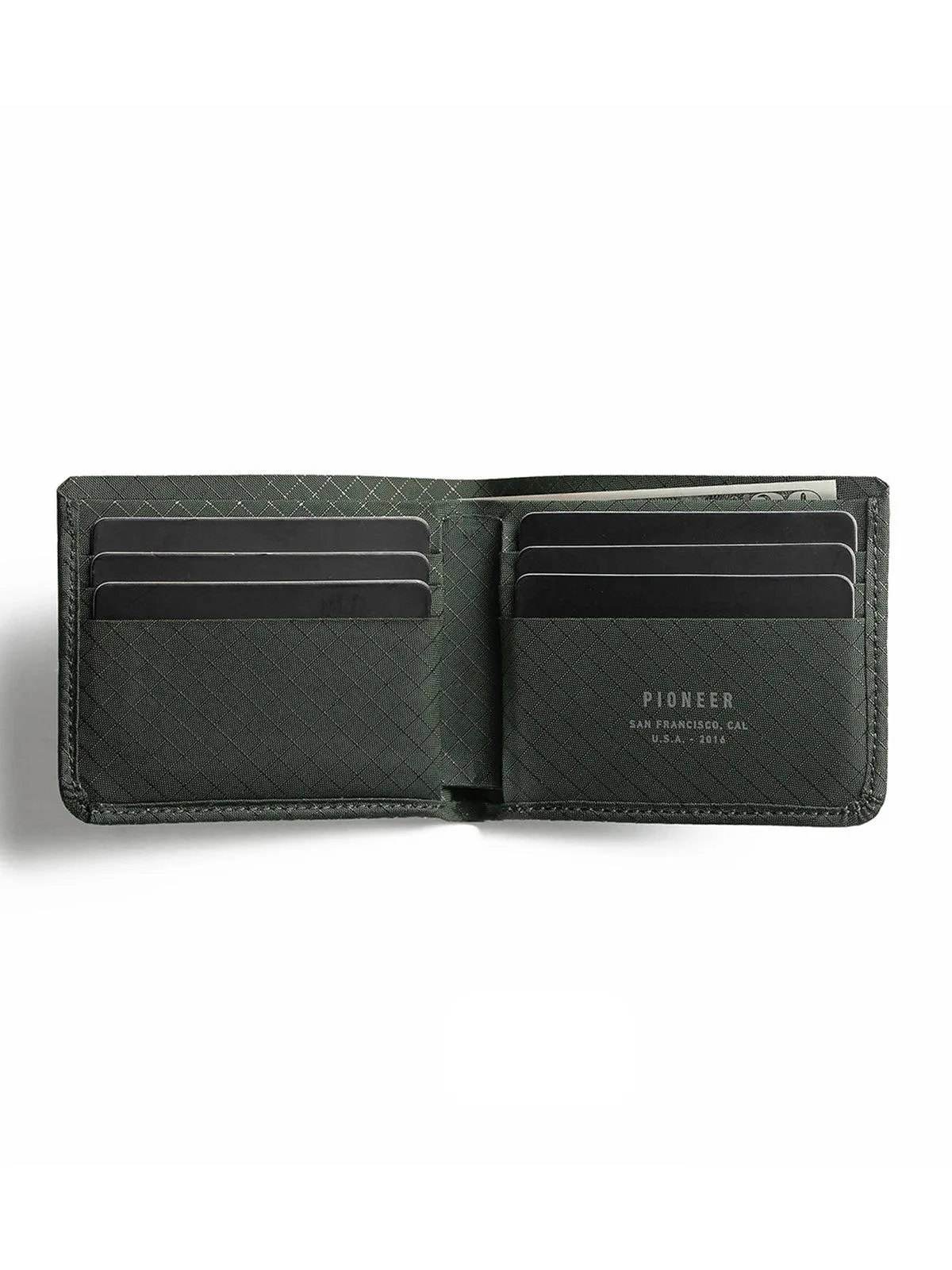 Pioneer Division Billfold Wallet 10XD Ripstop Forest RFID