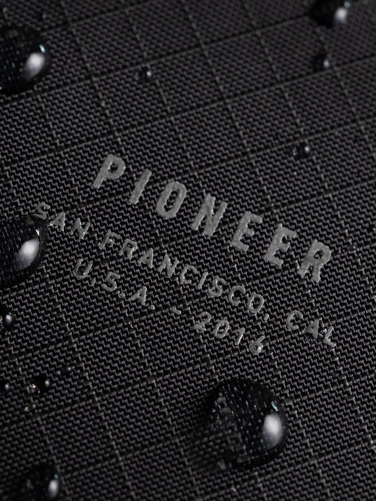 Pioneer Ion Bifold Wallet 10XD Ripstop Onyx