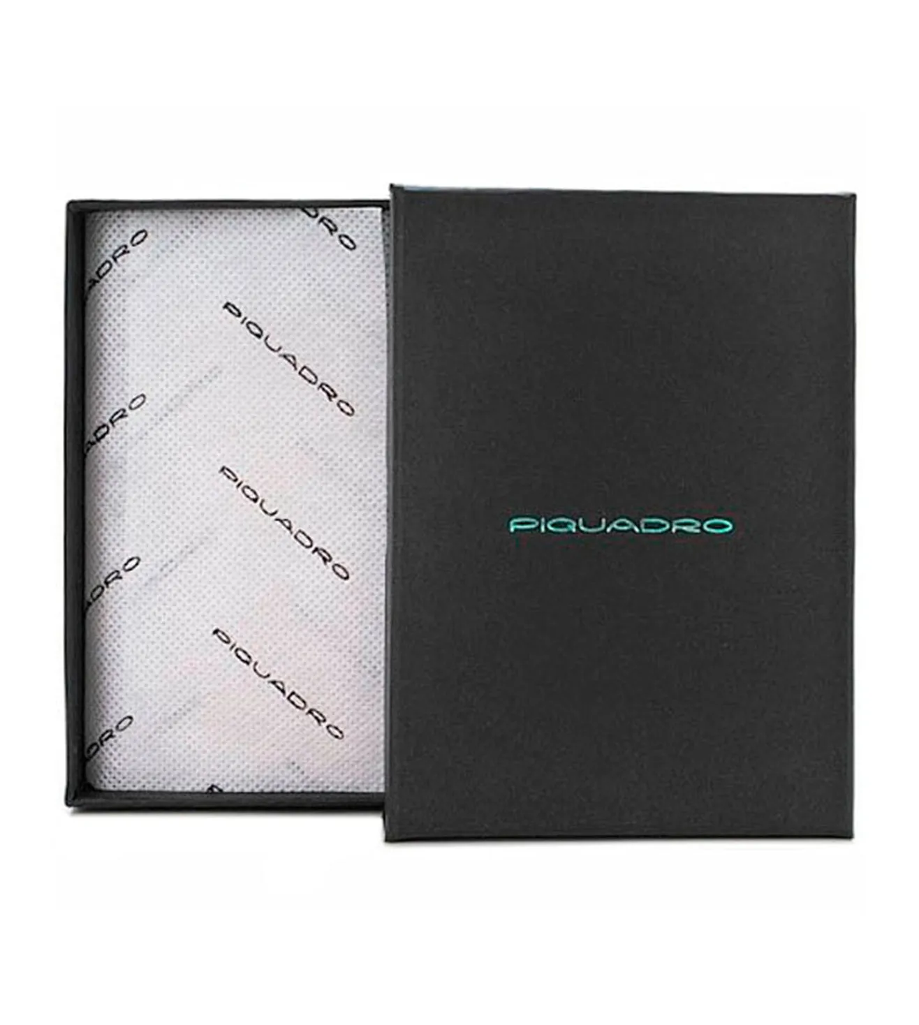 Piquadro Splash Men's Blue-Yellow Coin & Card Case