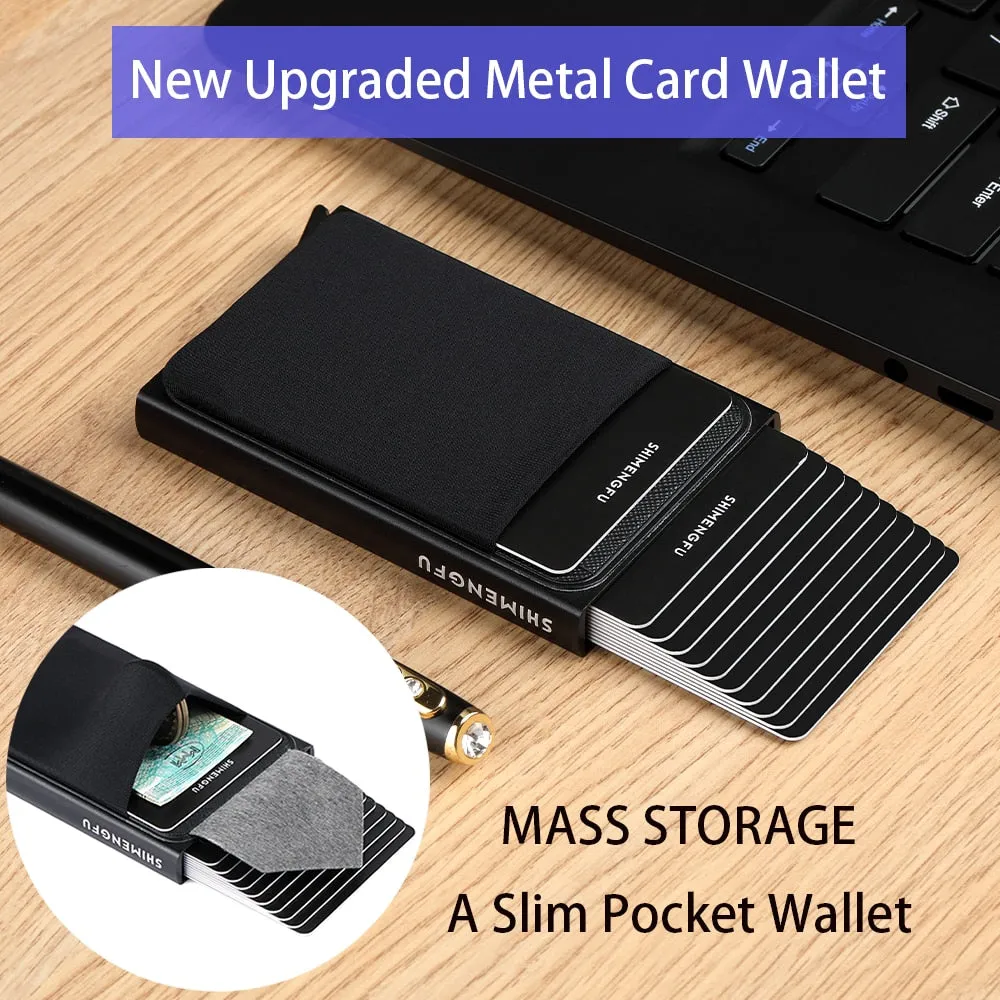 Pop Up Card Holder Male Wallet