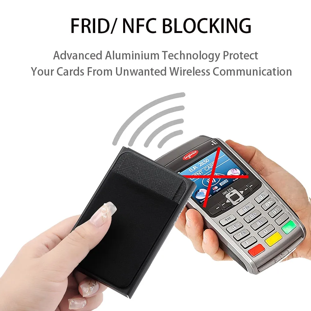 Pop Up Card Holder Male Wallet