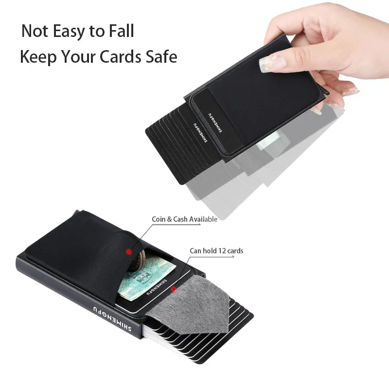 Pop Up Card Holder Male Wallet