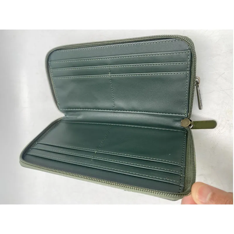 Pu Leather Wallet P222-E9 Green