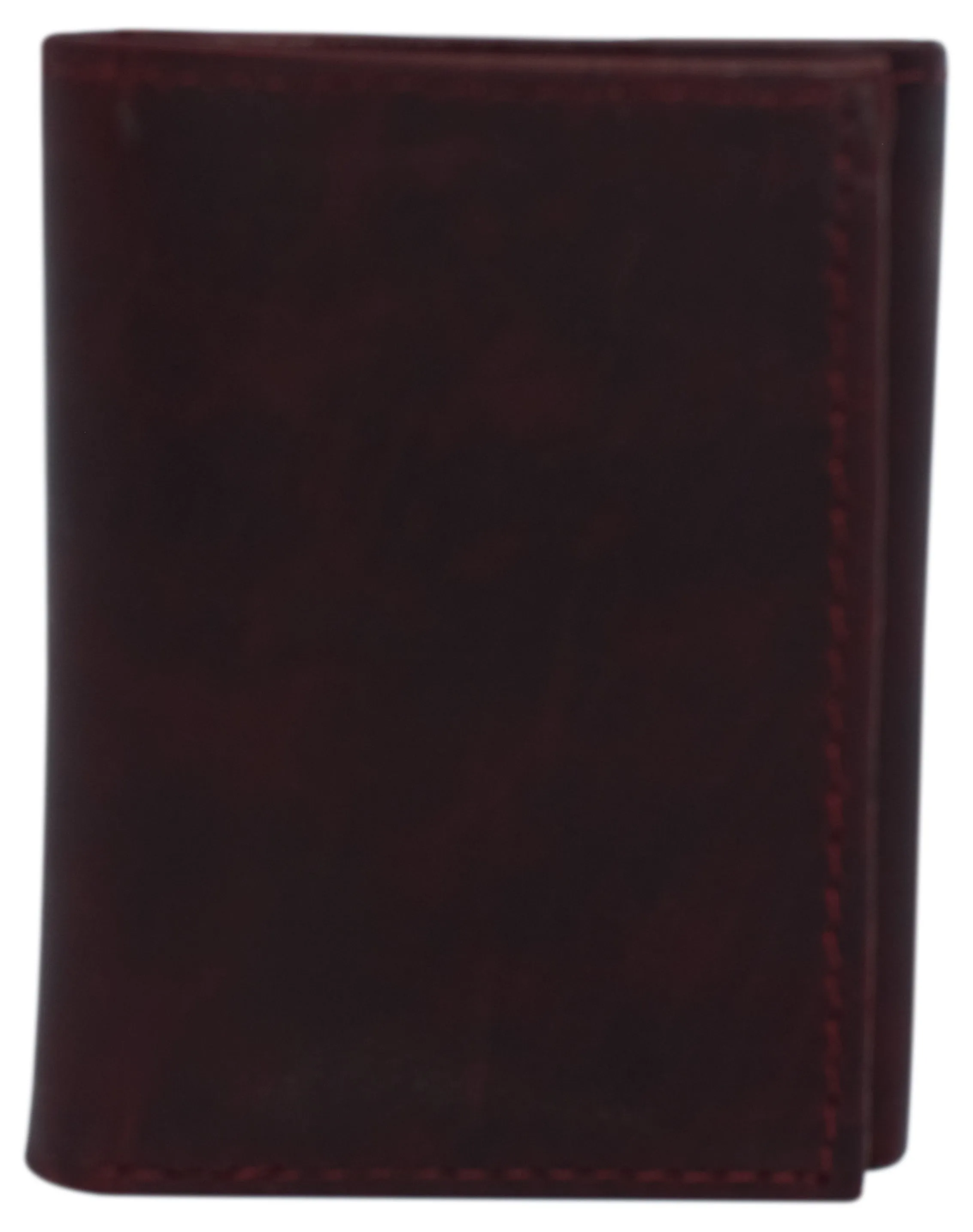 Real Cowhide Leather Wallets for Men RFID Blocking Slim Trifold Wallet with ID & Card Slots