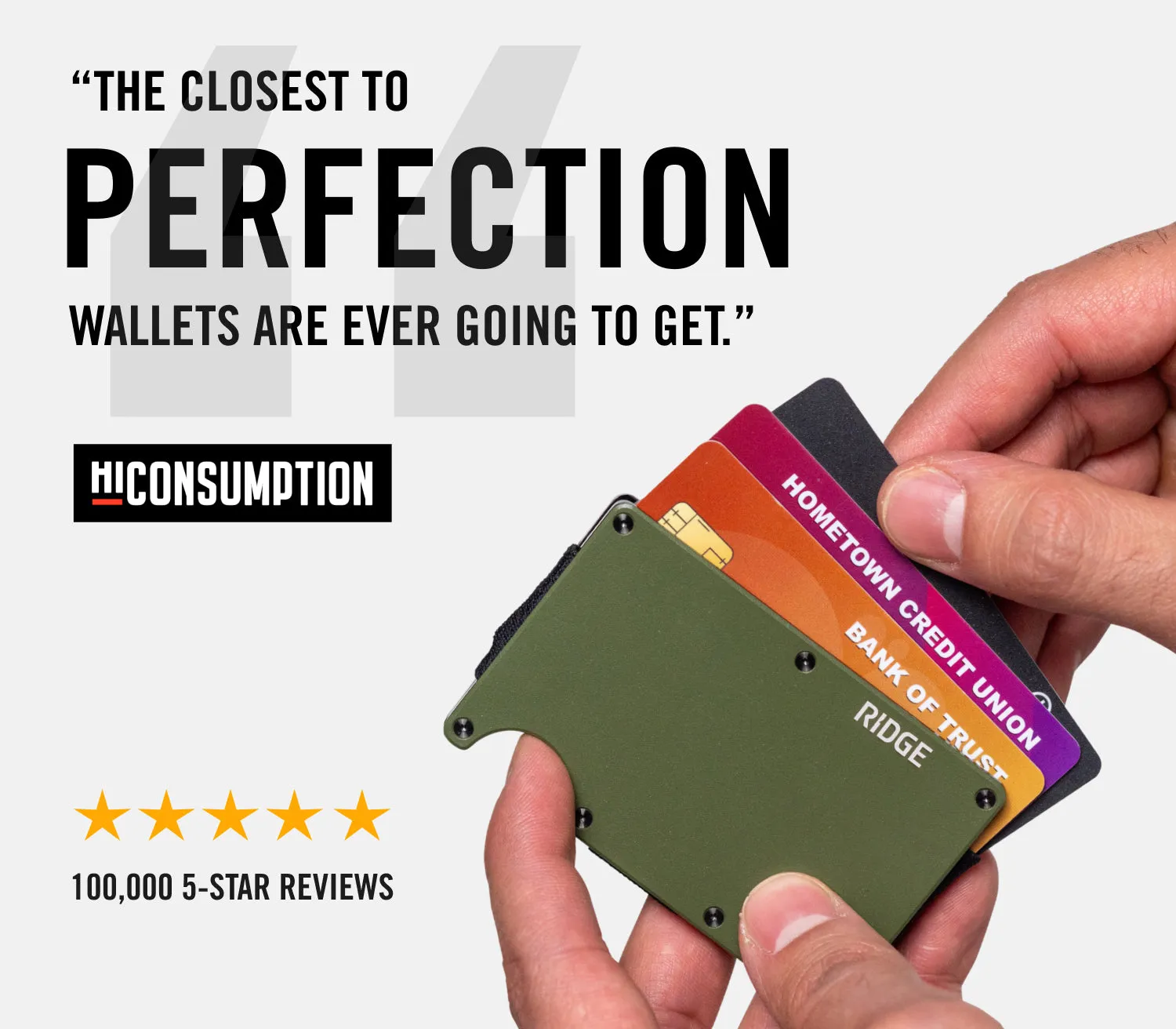 Ridge Wallet - Tobacco Brown Leather