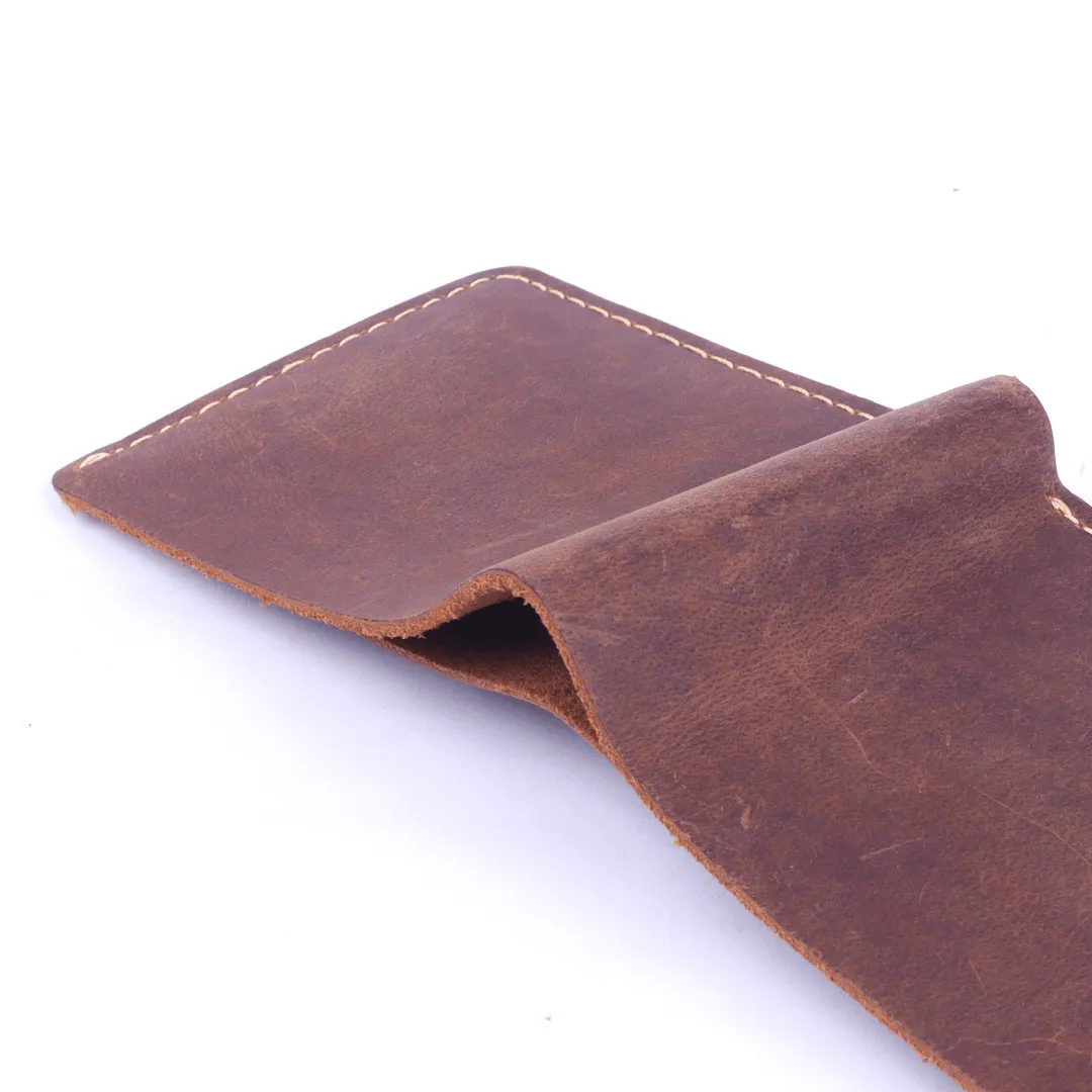 Rustic Classic Bi-fold Leather Wallet