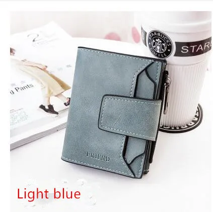 Slymaoyi 2017 New Fashion Women Wallet Retro Female Purse PU Zipper Wallets Short Design Clutch Femininas Brand Card Holder Gift