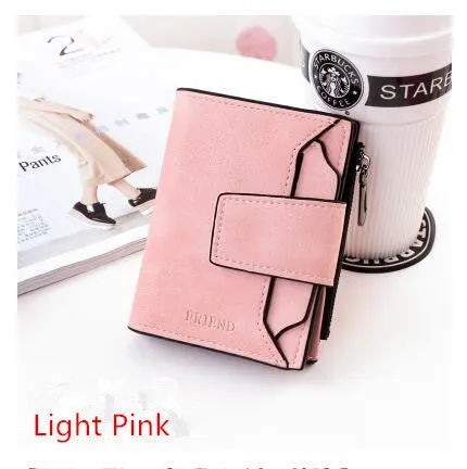 Slymaoyi 2017 New Fashion Women Wallet Retro Female Purse PU Zipper Wallets Short Design Clutch Femininas Brand Card Holder Gift