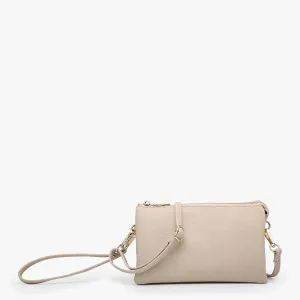 Small Crossbody/Wristlet - Light Beige