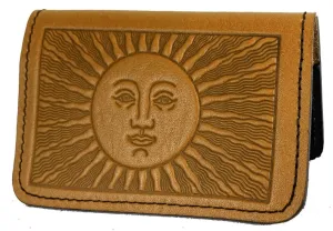 Sun Leather Card Holder