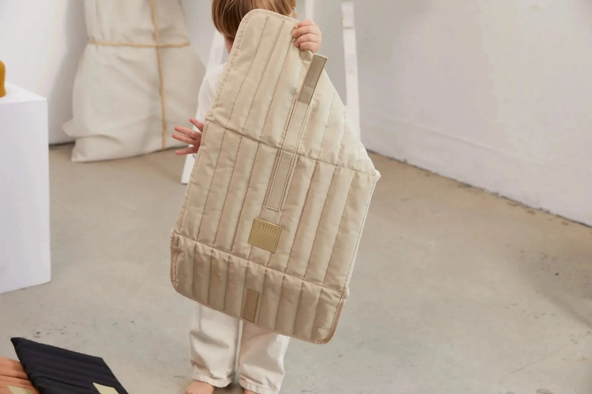 The Travel Changing Mat - Cream