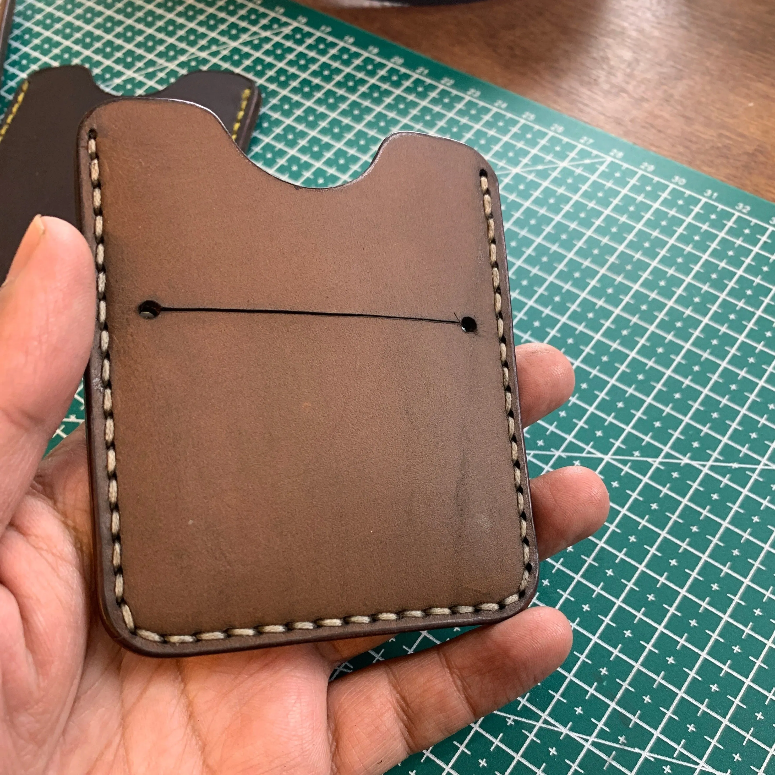 The Verve Pro: A Leather Cardholder