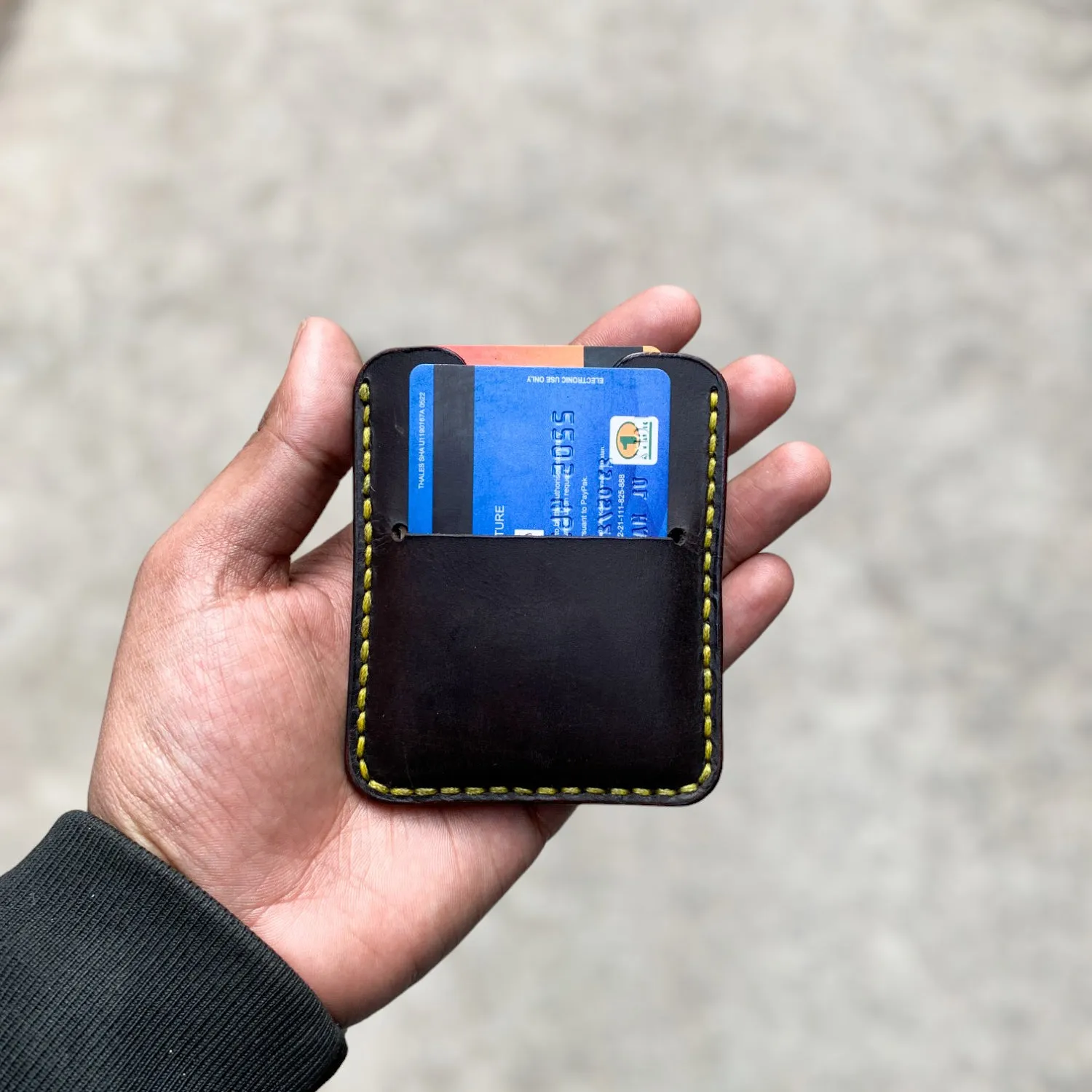 The Verve Pro: A Leather Cardholder