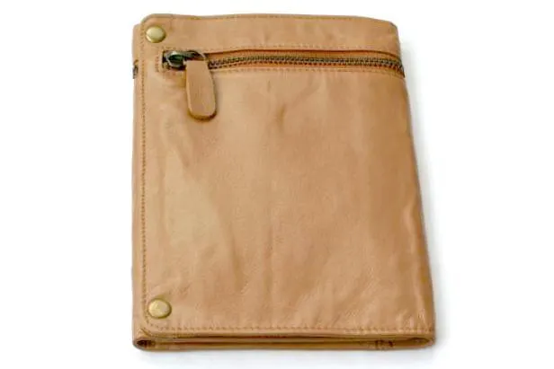 travel wallet - camel