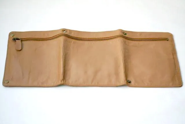 travel wallet - camel