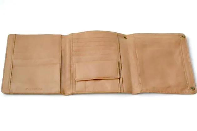 travel wallet - camel